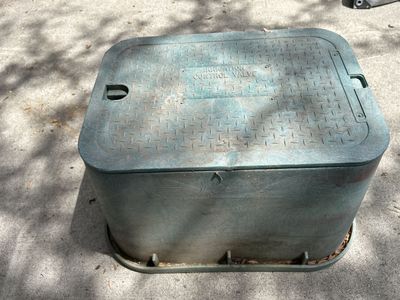 Sprinkler Valve Box Never Used 16 X 22