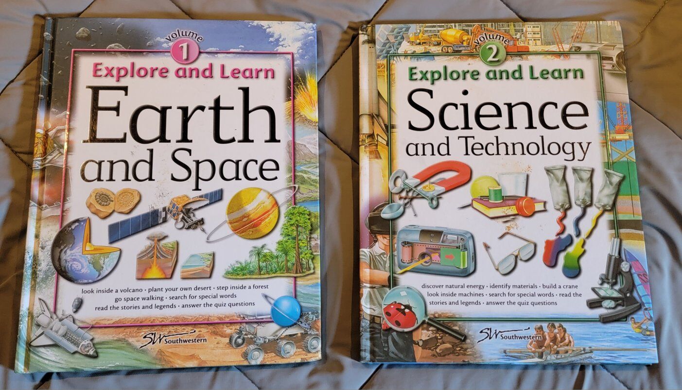 LEARN AND EXPLORE CHILDRENS BOOK SET