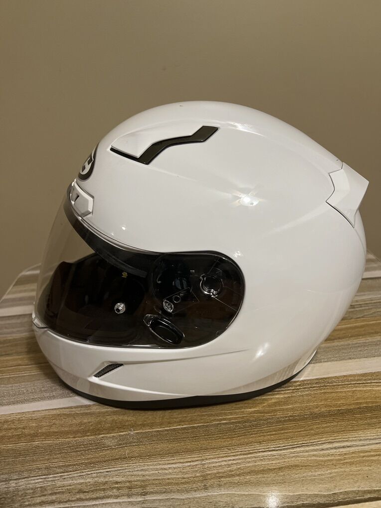Full Face Helmet White Medium HJC Cl-17