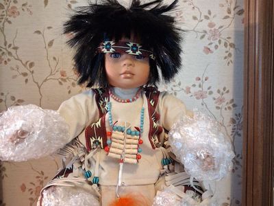 Marie Osmond Collectible Doll Mato Toddler Series #0244/2500 COA