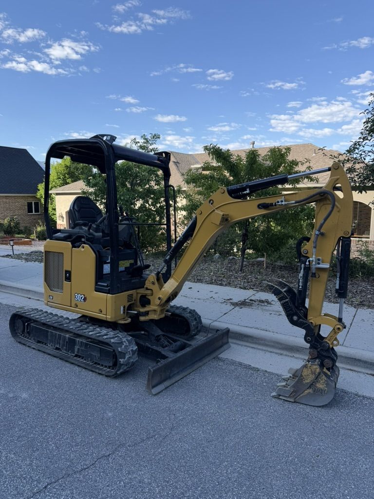 Cat 302 Compact Excavator Rental - Small Mini Ex for Tight Access Jobs