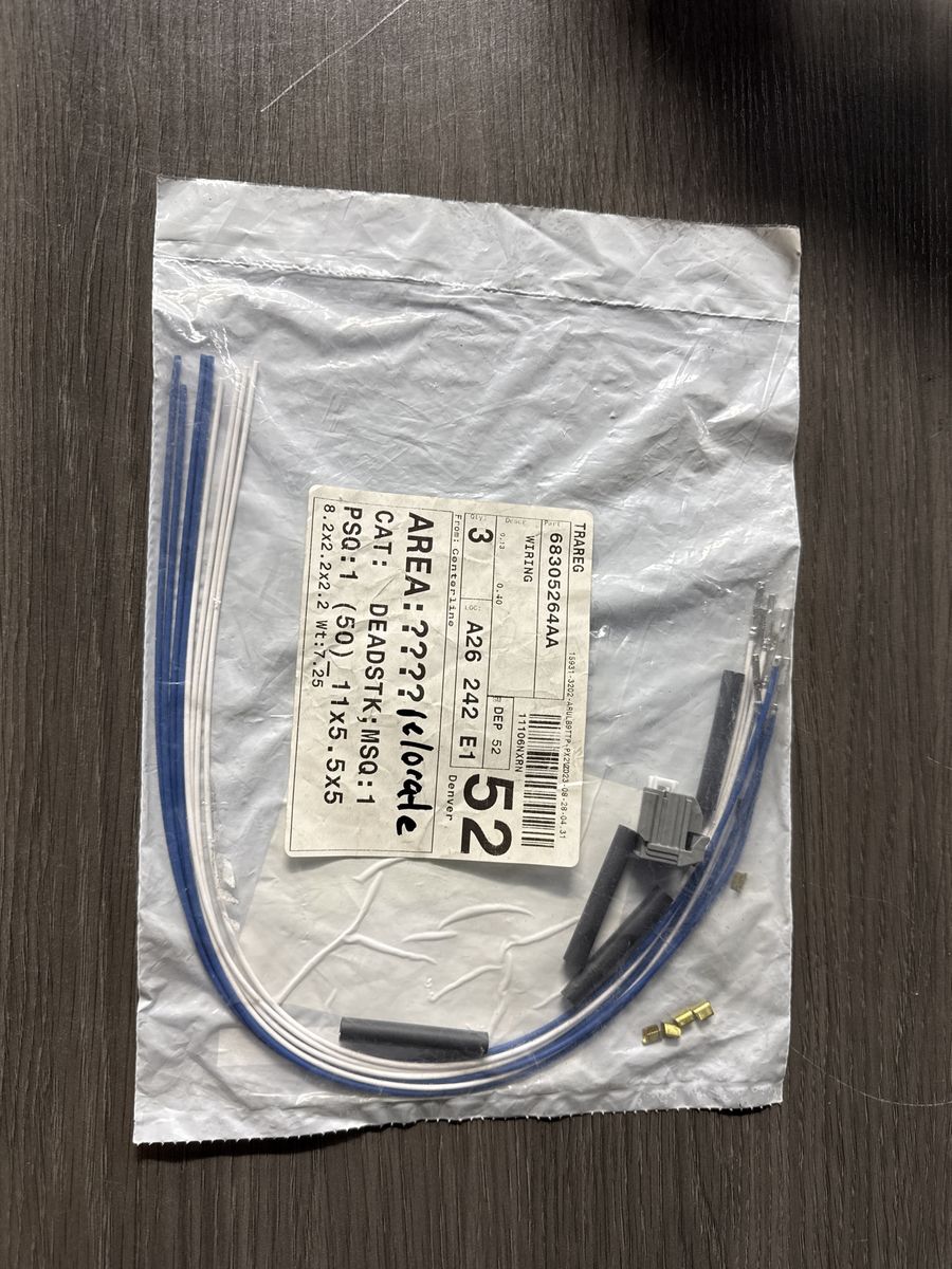 Mopar wiring kit