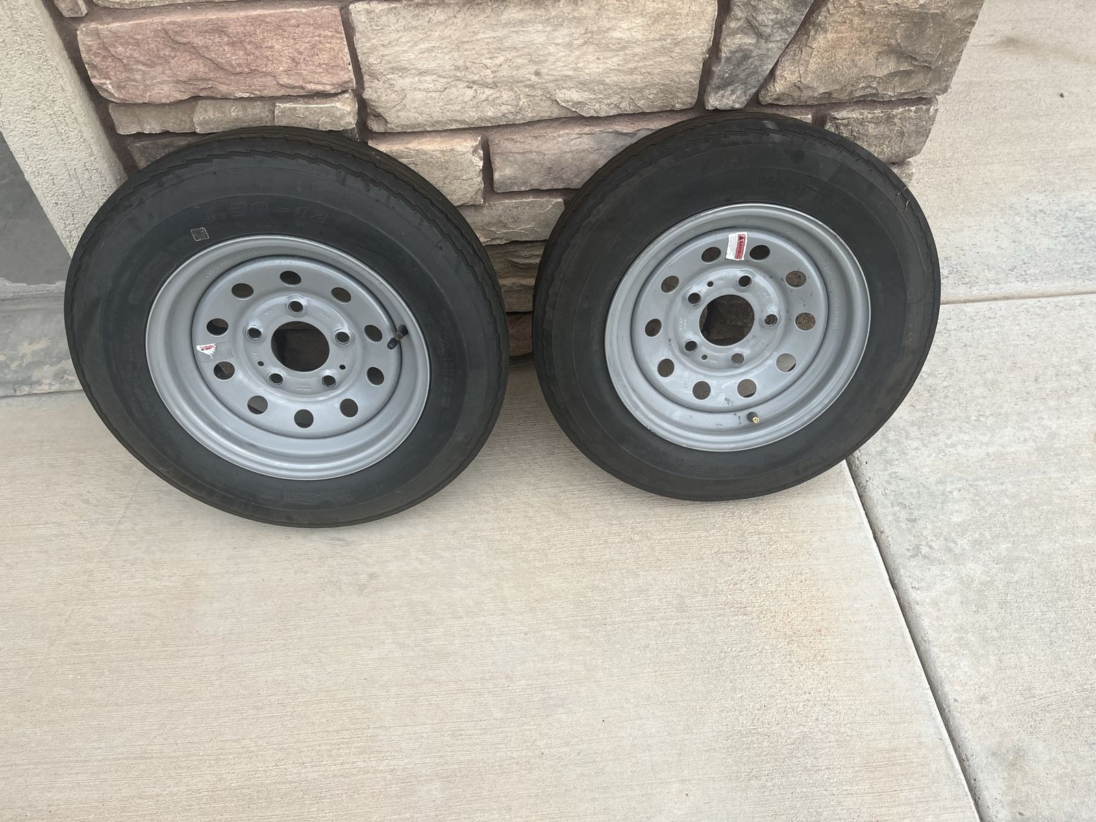 Tires and wheels