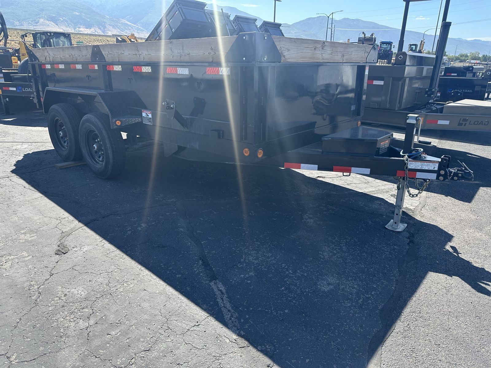 Used 2024 Load Trail 7x14 Dump Trailer