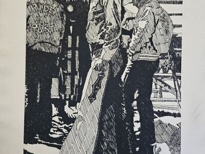 RIde Or Rust Printers Proof By Billy Schenck