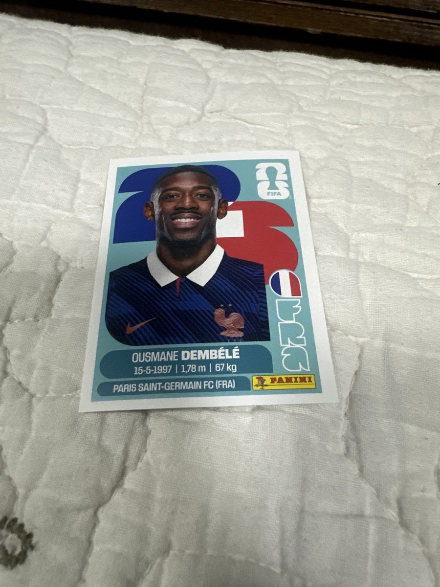 Panini FIFA Ousmane Dembélé Paris Saint-Germain FC Football Soccer Trading Card