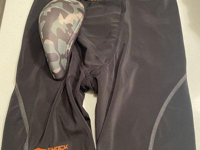 Shock Doctor Compression Shorts with BioFlex Cup Black Camo