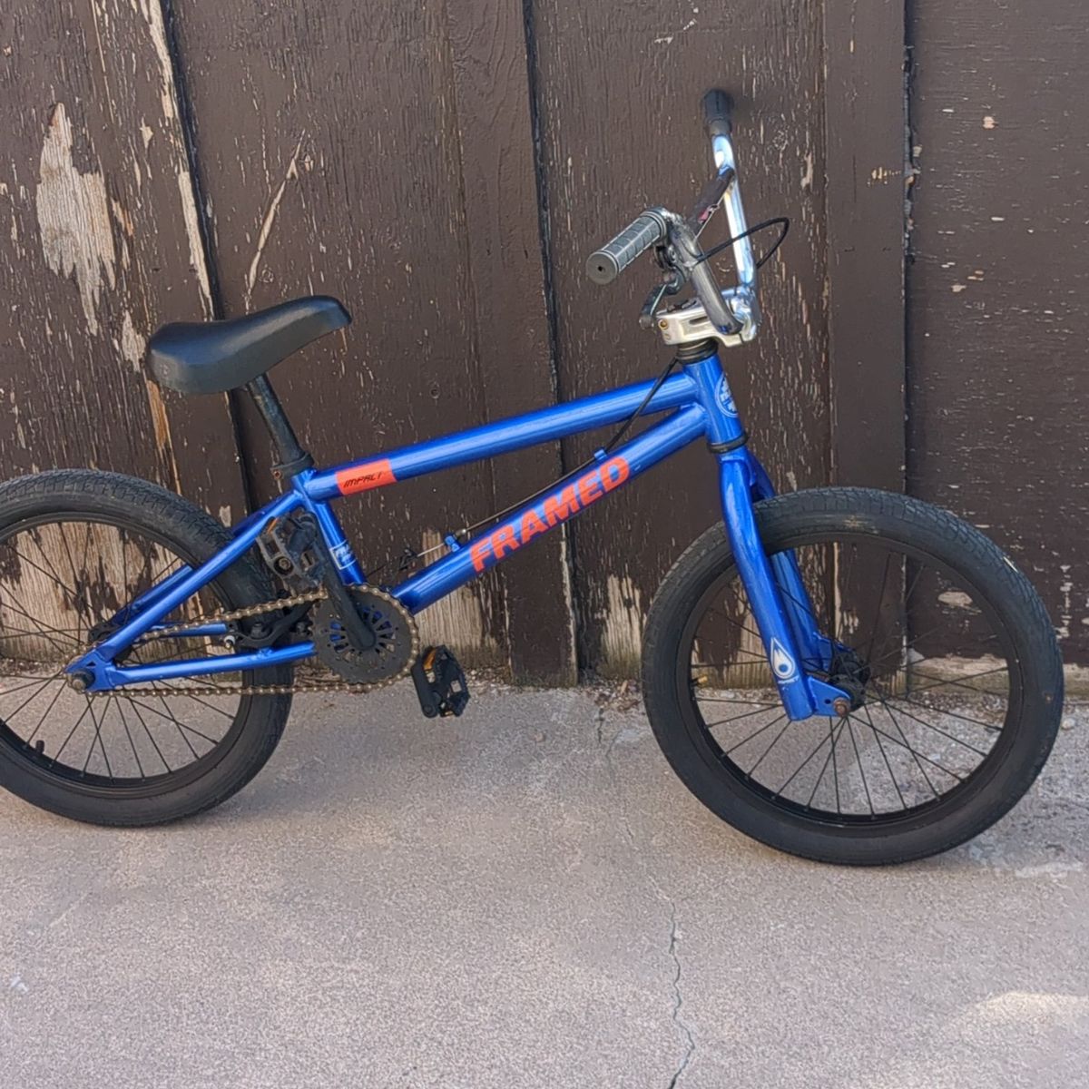 Framed impact kids bike 18"