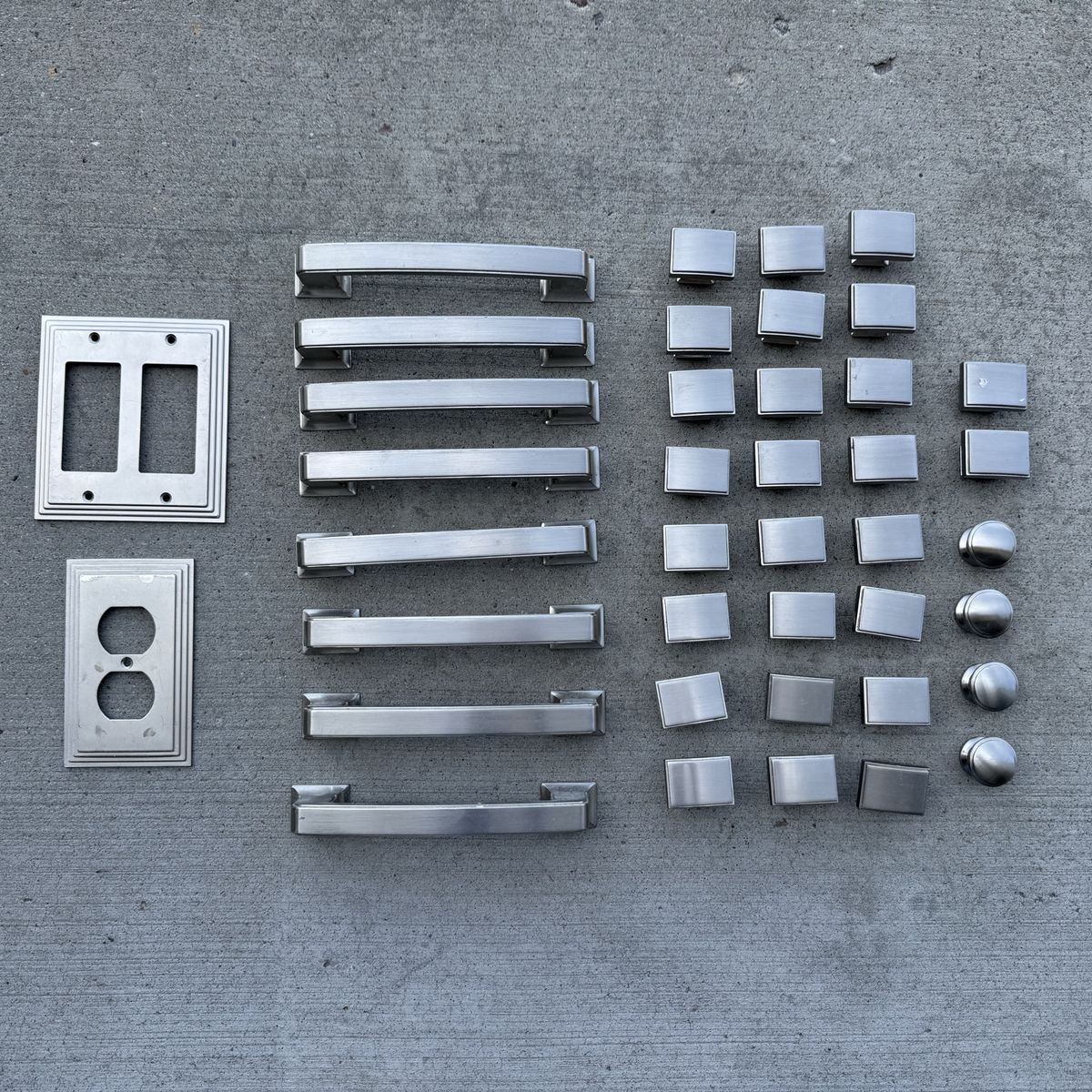 Silver Hardware