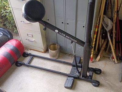 The DB Method Squat Machine Home Exercise Fitness Equipment - Black, Good Condition