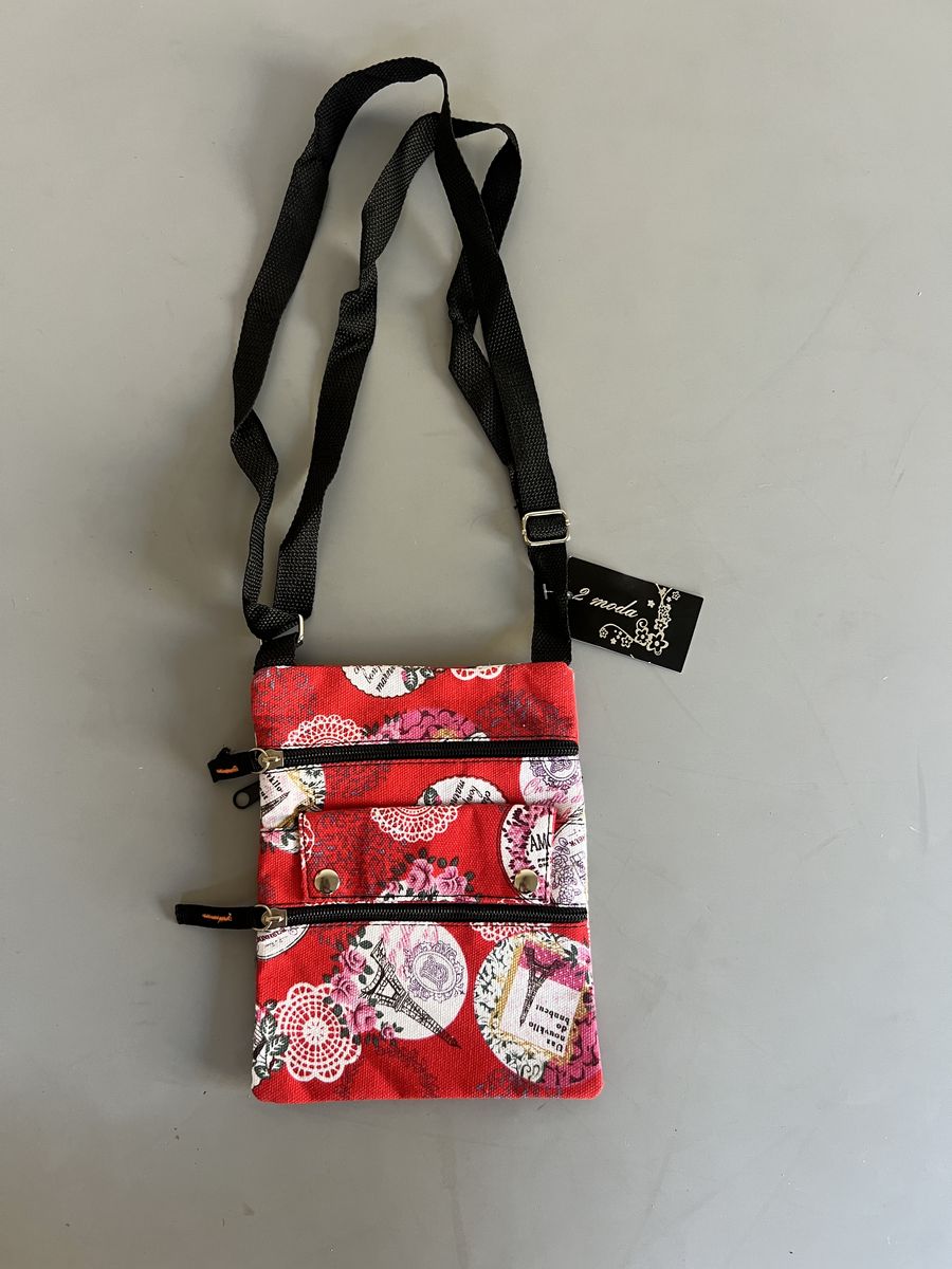 2 Moda Canvas Crossbody Bag