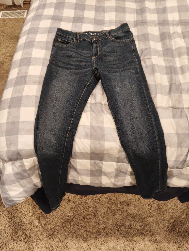 Young men size 14 skinny jeans