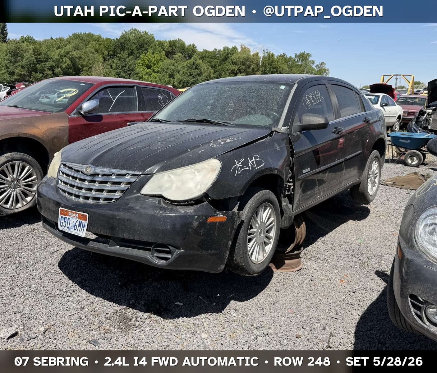 2007 Chrysler Sebring Parts - UTPAP Ogden