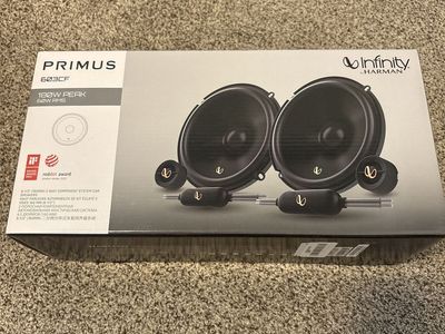 Infinity Primus PR603CF 6.5" 180W Peak 2-Way Car Component Speaker System