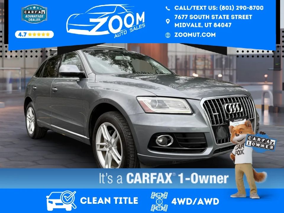 2015 AUDI Q5 2.0T quattro Premium Plus