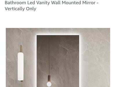 Byecold smart mirror 40x24