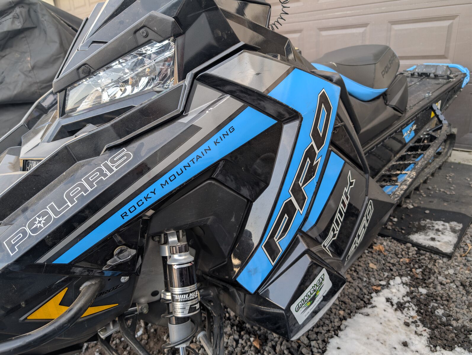 2019 Polaris Pro RMK 850 AXYS – Turbo – New Engine (500 Miles) – New Track – Clean Title – Ogden