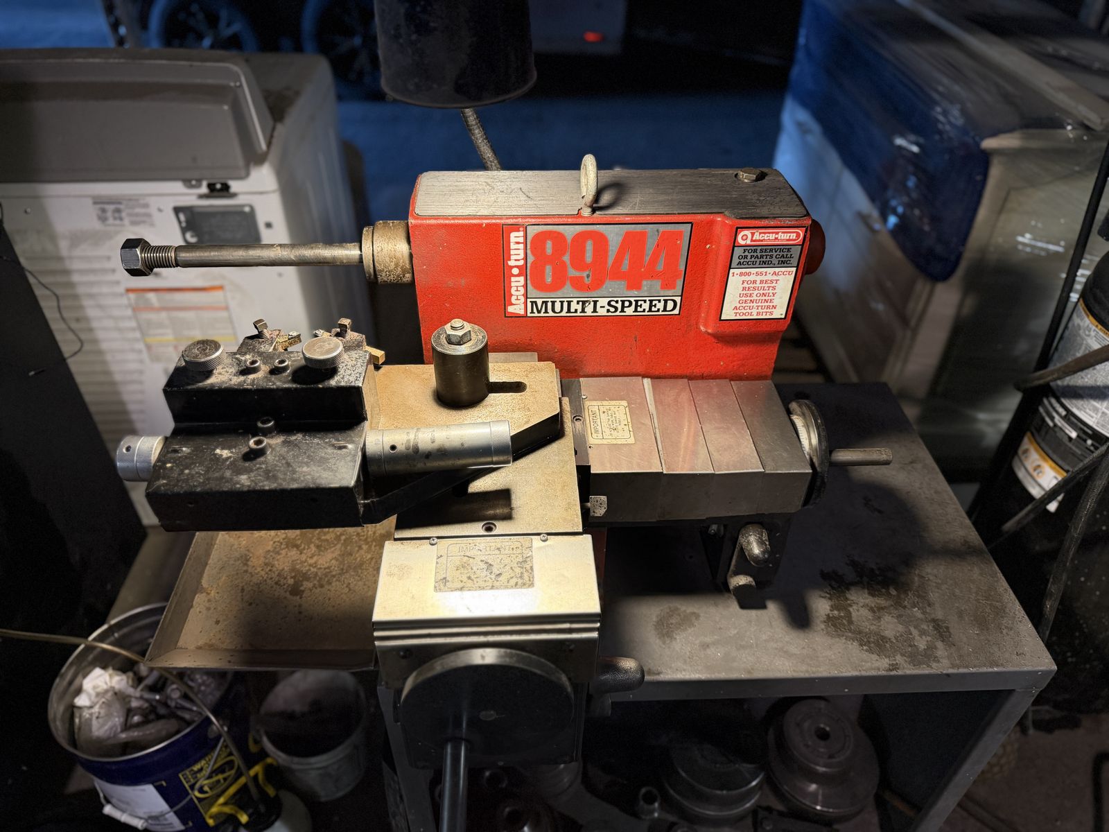 Accu-turn 8944 Brake Lathe Rotor Turn Machine