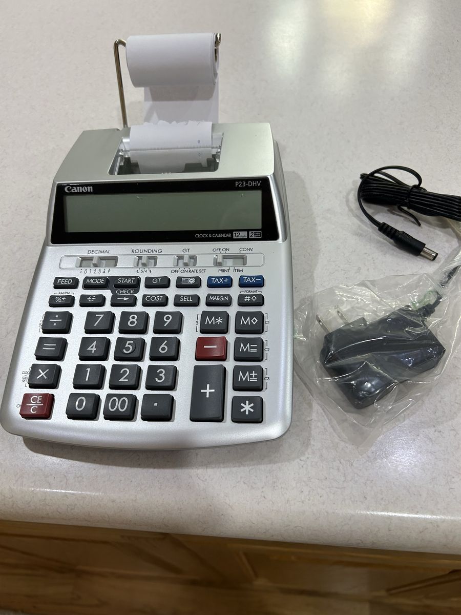 Canon Printing Calculator