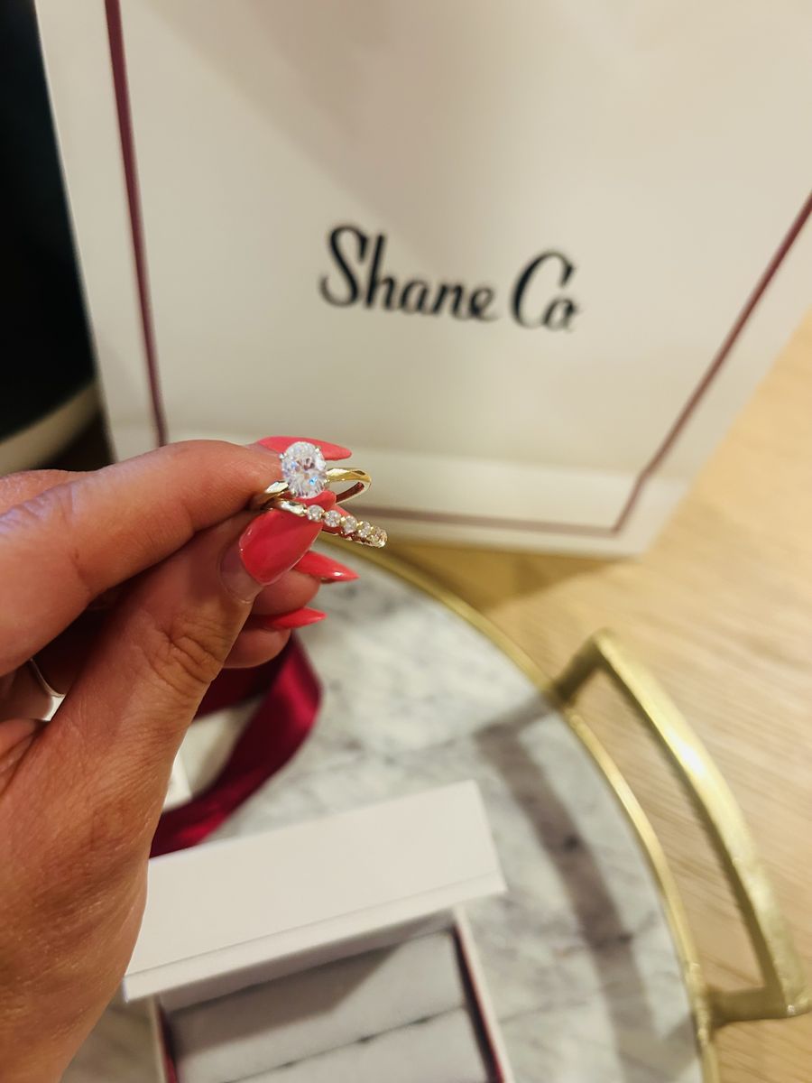 Wedding ring from Shane Co.