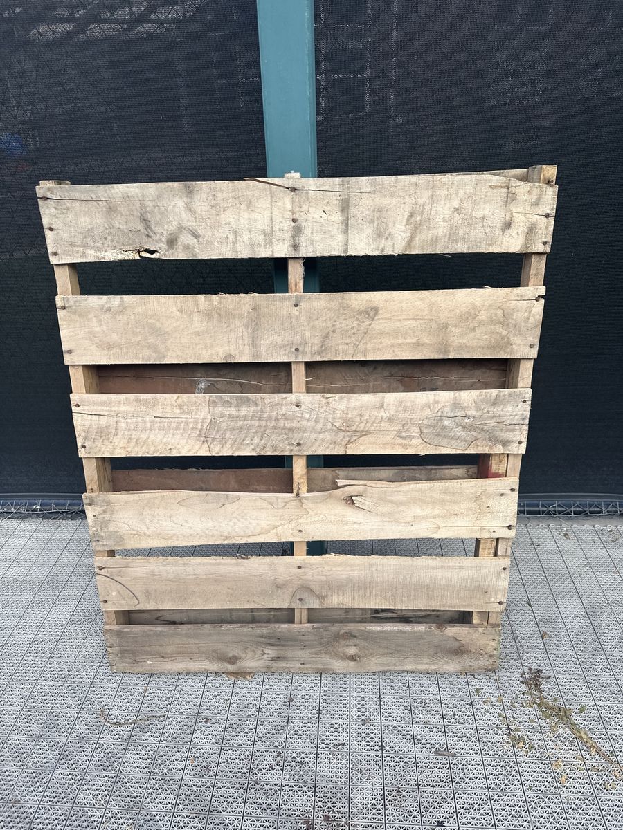 Used Wooden Pallet - Standard Size, Industrial / Storage / DIY Project Material