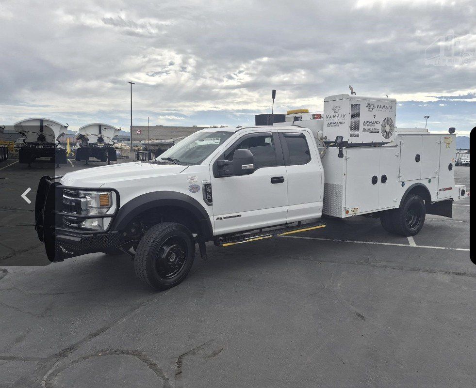 2022 Ford F-350 Super Duty Vanair Compressor, Mechanic , Lube Service Truck, Diesel 4x4, product tanks, welder leads, covered be