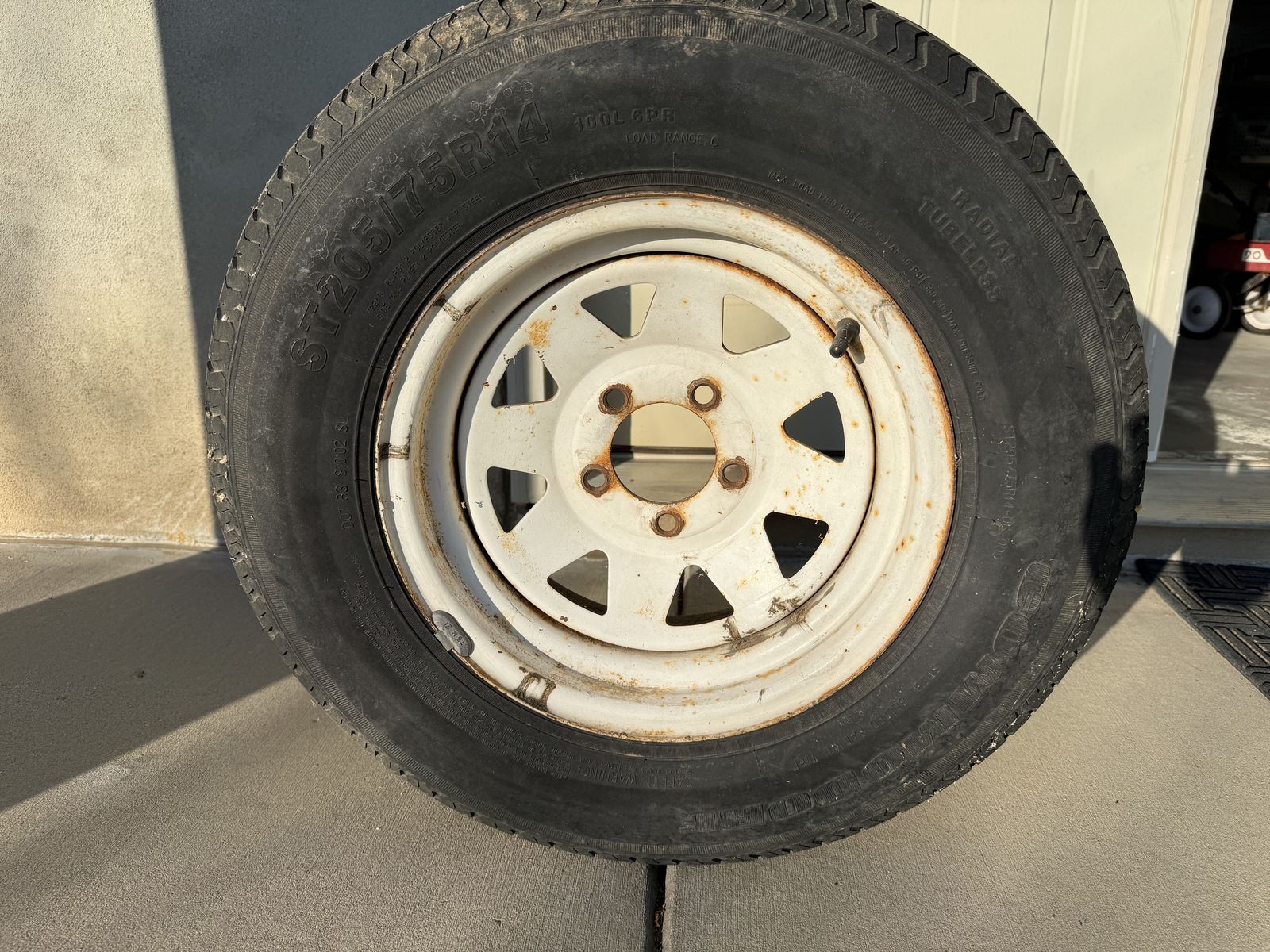 Trailer Spare Tire