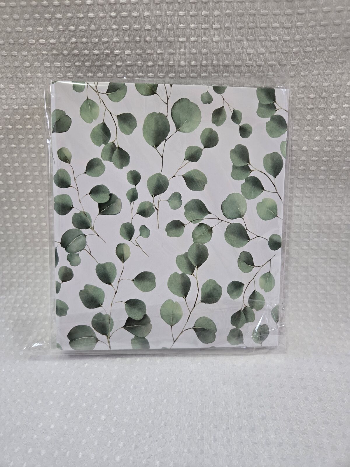 Colarr Mini 3 Ring Binders for 5.5'' x 8.5'' Paper, Economy Small 1 Inch Round Ring Cute Leaf