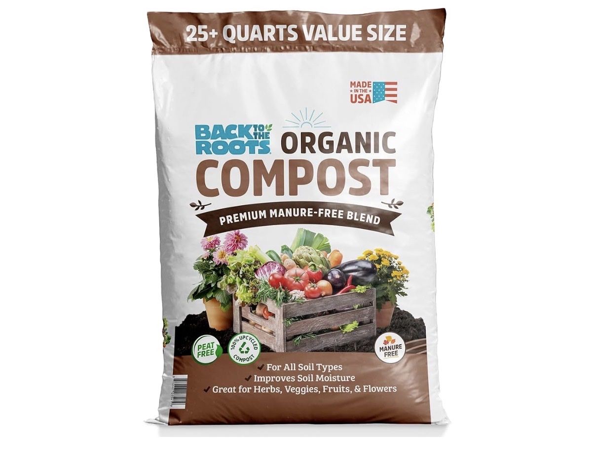 NEW! Back to the Roots Organic Premium Compost