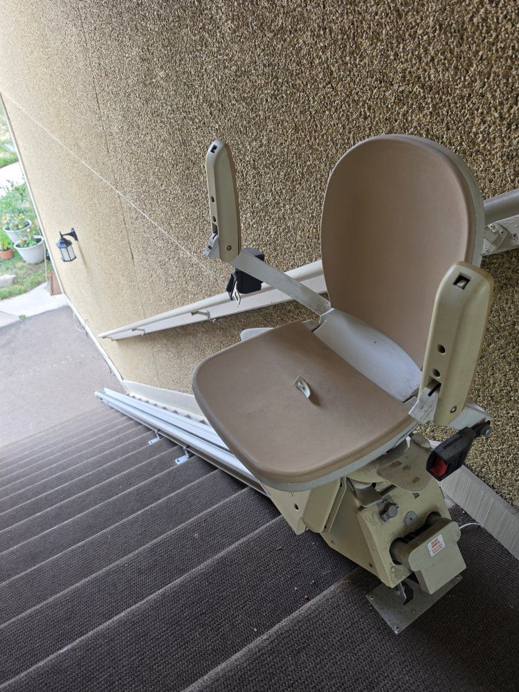 Acorn Stairlift System with Track and Chair