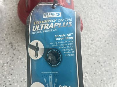 Toro outdoor blower / leaf pick up feature