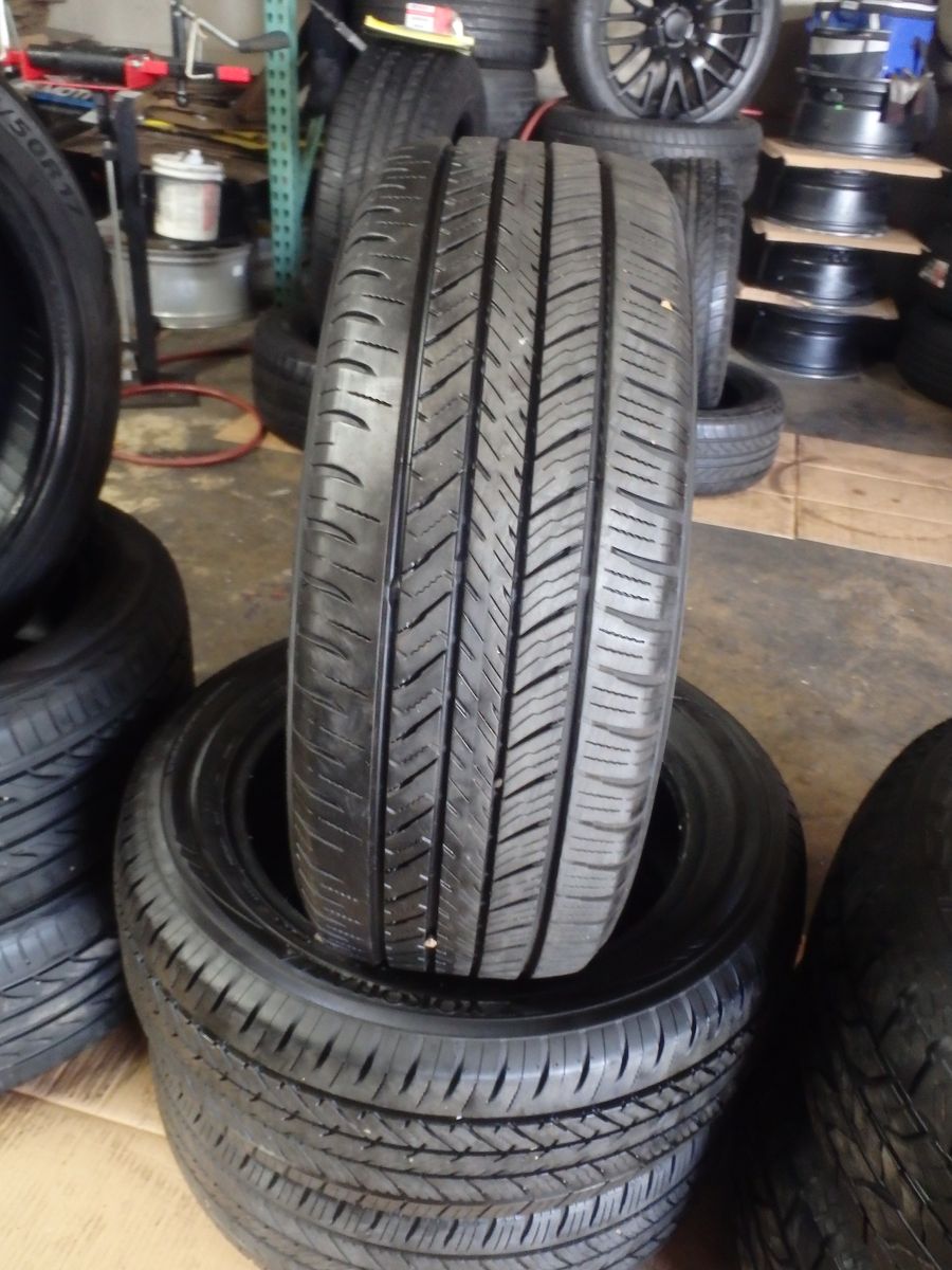 205/55R16 YOKOHAMA YK-GTX A/S PAIR OF TWO USED TIRES