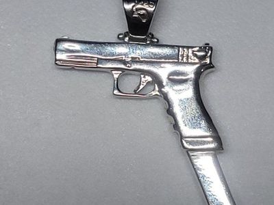 925 Traxnyc extended glock pendant