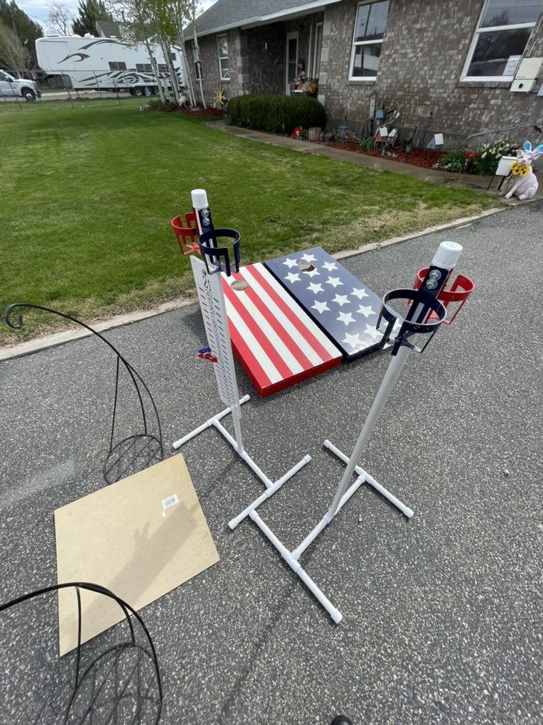 American CH set w/ 4 bean bags