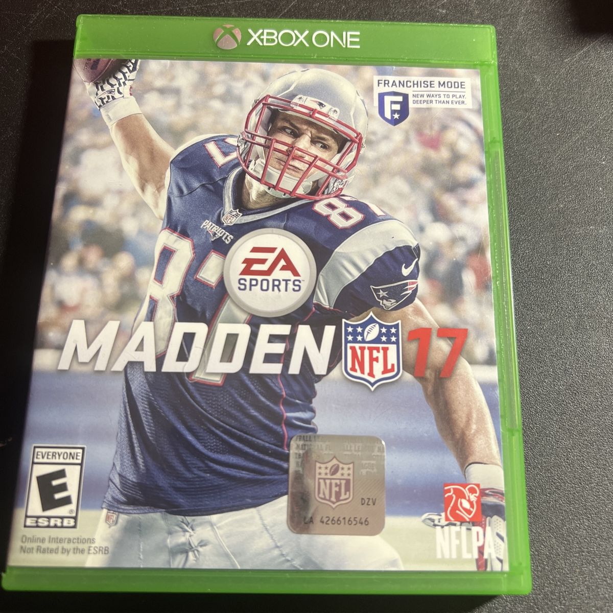 Madden NFL 17 - Xbox One (EA Sports) Football Video Game - Very Good Condition