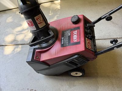 Toro powerlite snow blower
