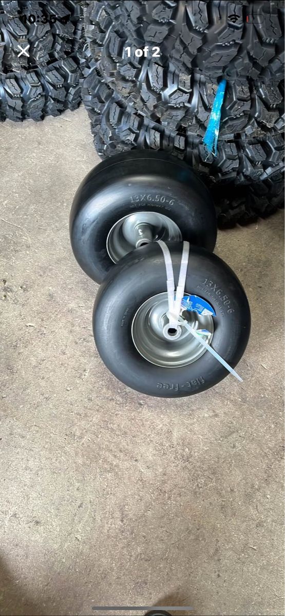13X6.50-6 NEW PAIR OF HI-RUN TIRES