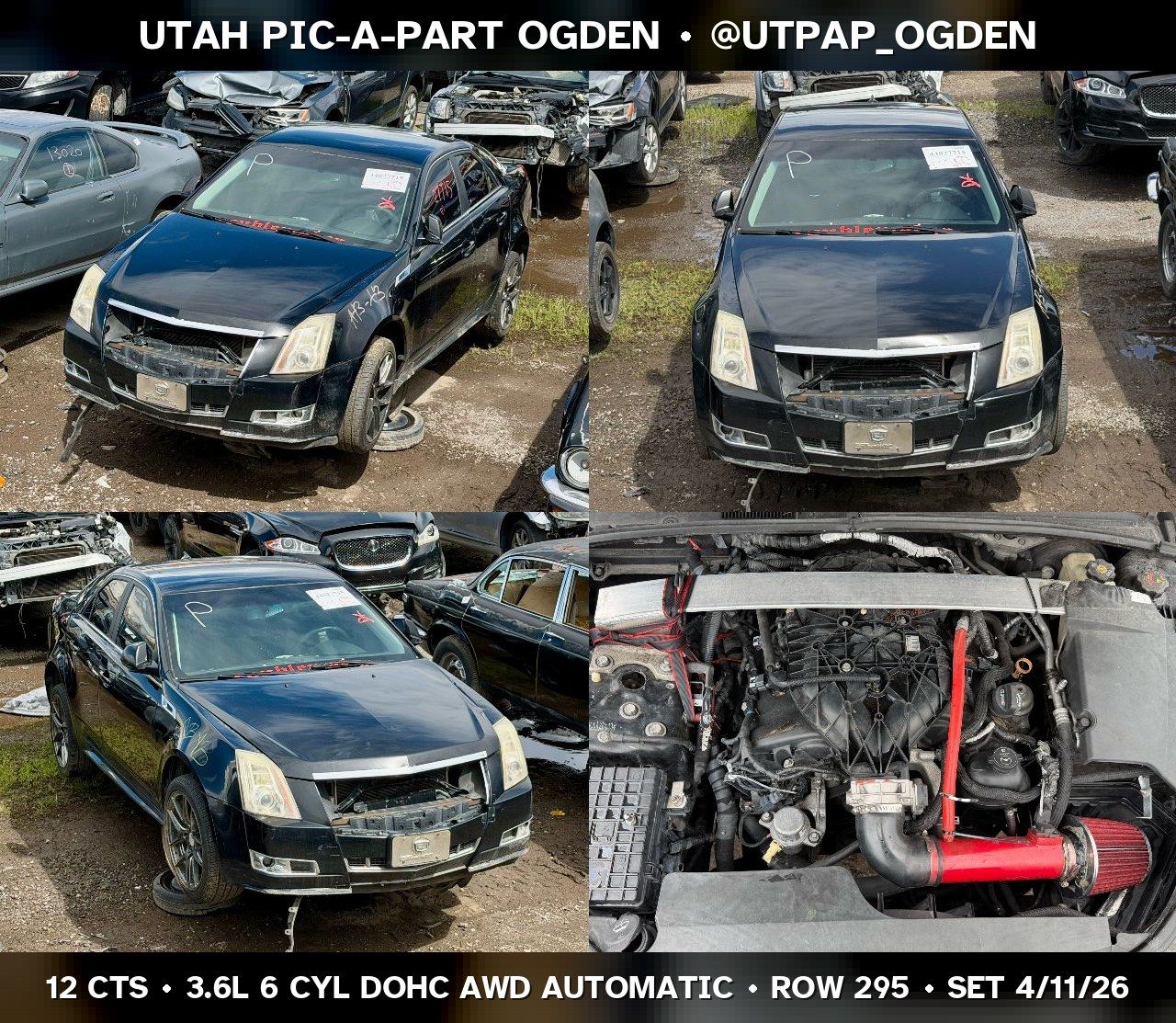 2012 Cadillac CTS Parts - UTPAP Ogden