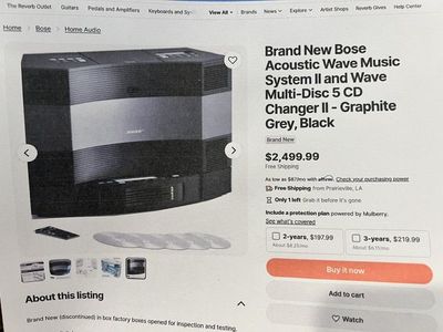 Bose Acoustic Wave Music System and Wave Multi-Disc Changer
