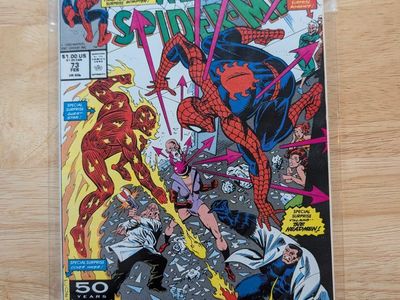 Web Of Spider-Man #73 - John Byrne - 1991 xmen