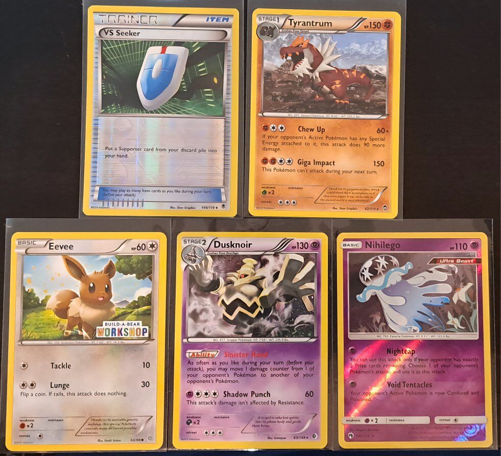 Pokémon 5 Card Lot - Reverse Holo's & Promos