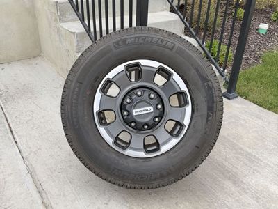 Ford F350 Rims and Tires 275/70R18 Michelin LTX