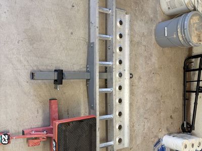 Motorcycle stand & bumper hitch rack