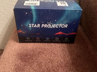 Star Projector Northern Galaxy Light, New, Remote Control, Timer