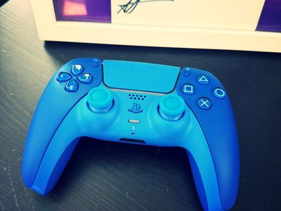 All Blue PS5 Controller