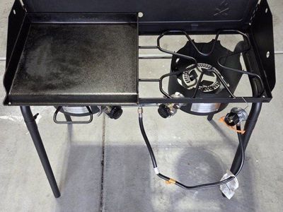 2 burner camping stove/griddle (Camp Chef)