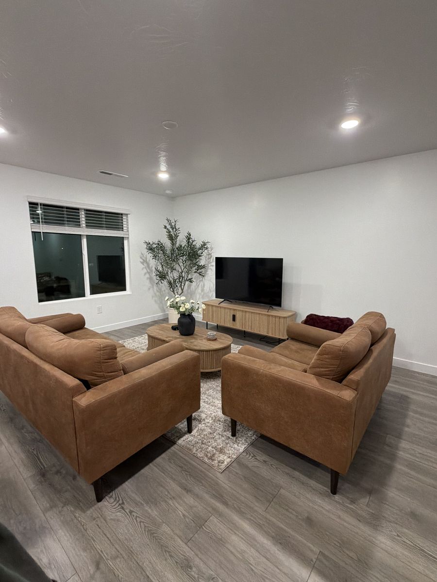 Sofa and love seat