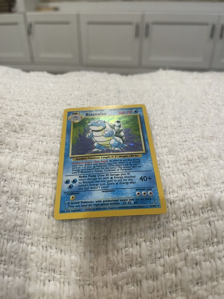 Original Blastoise Holo