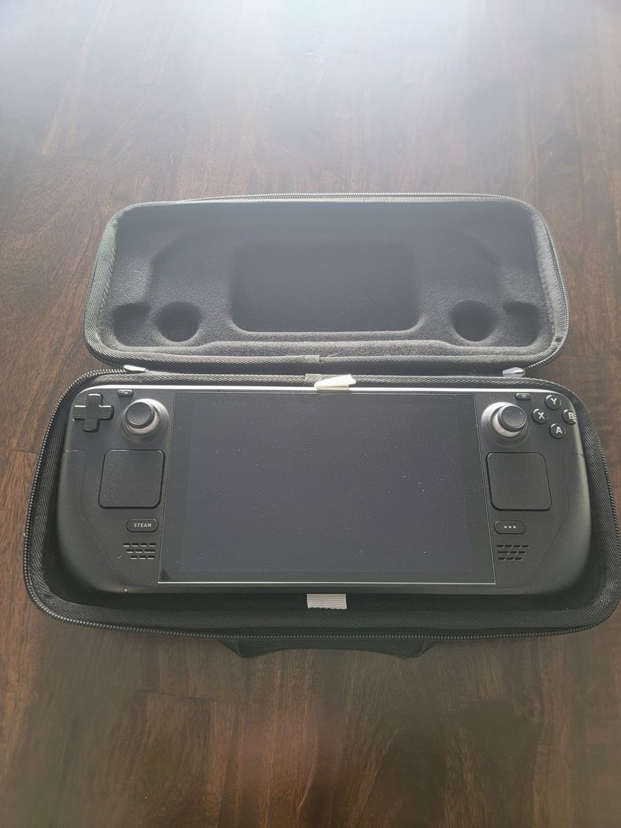 Steam Deck with Carrying Case & Charger