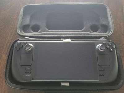 Steam Deck with Carrying Case & Charger